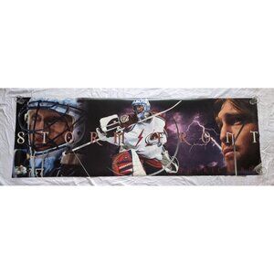 Share Patrick Roy Colorado Avalanche STORM FRONT 23x71 Large Poster Vintage 1997